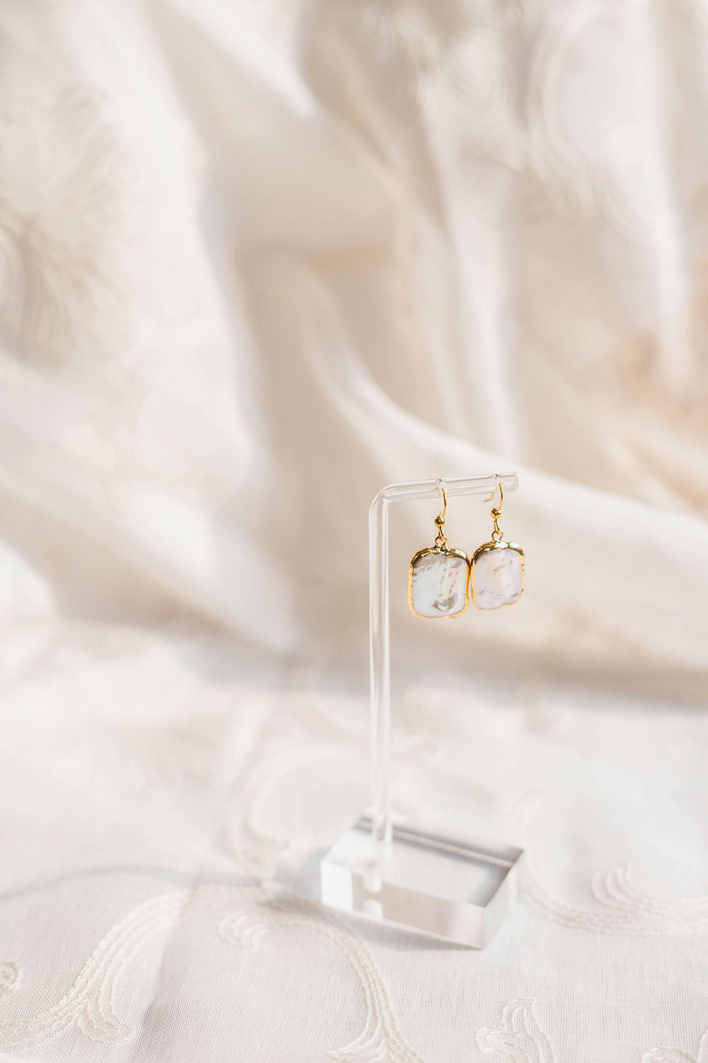 Diana Baroque Pearl Drop Earrings