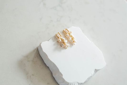 Theodora Pearl Earrings
