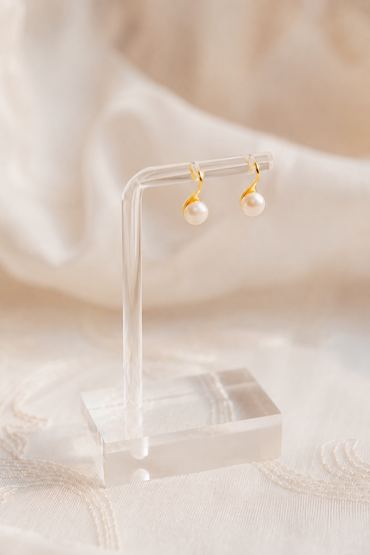 Grace Pearl Drop Earrings