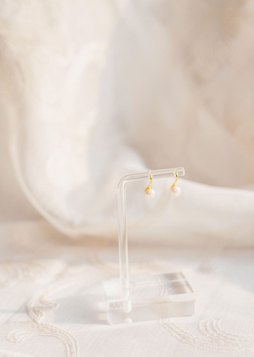 Grace Pearl Drop Earrings