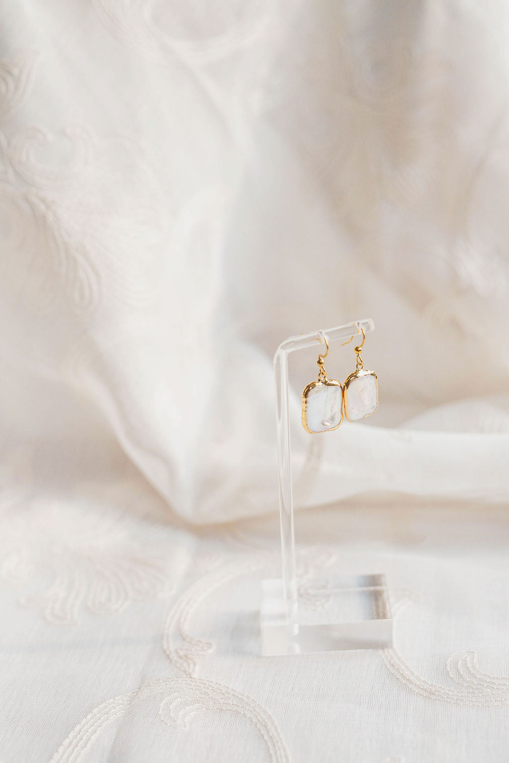 Diana Baroque Pearl Drop Earrings