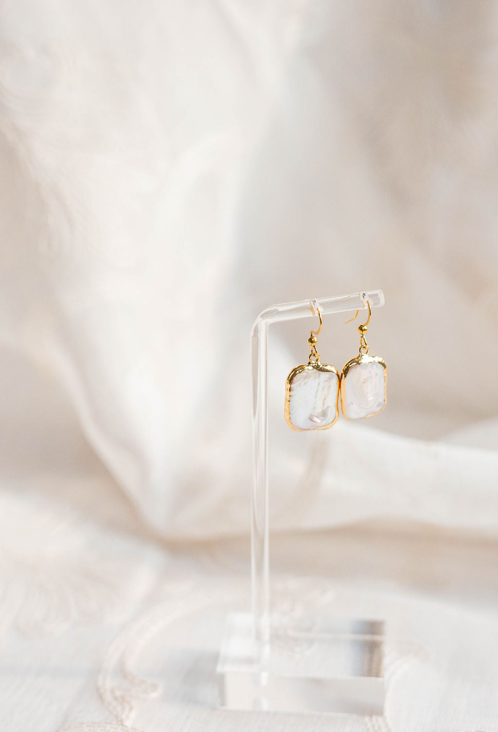 Diana Baroque Pearl Drop Earrings