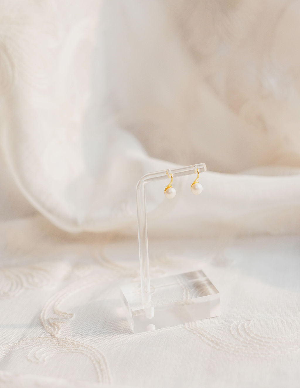 Grace Pearl Drop Earrings