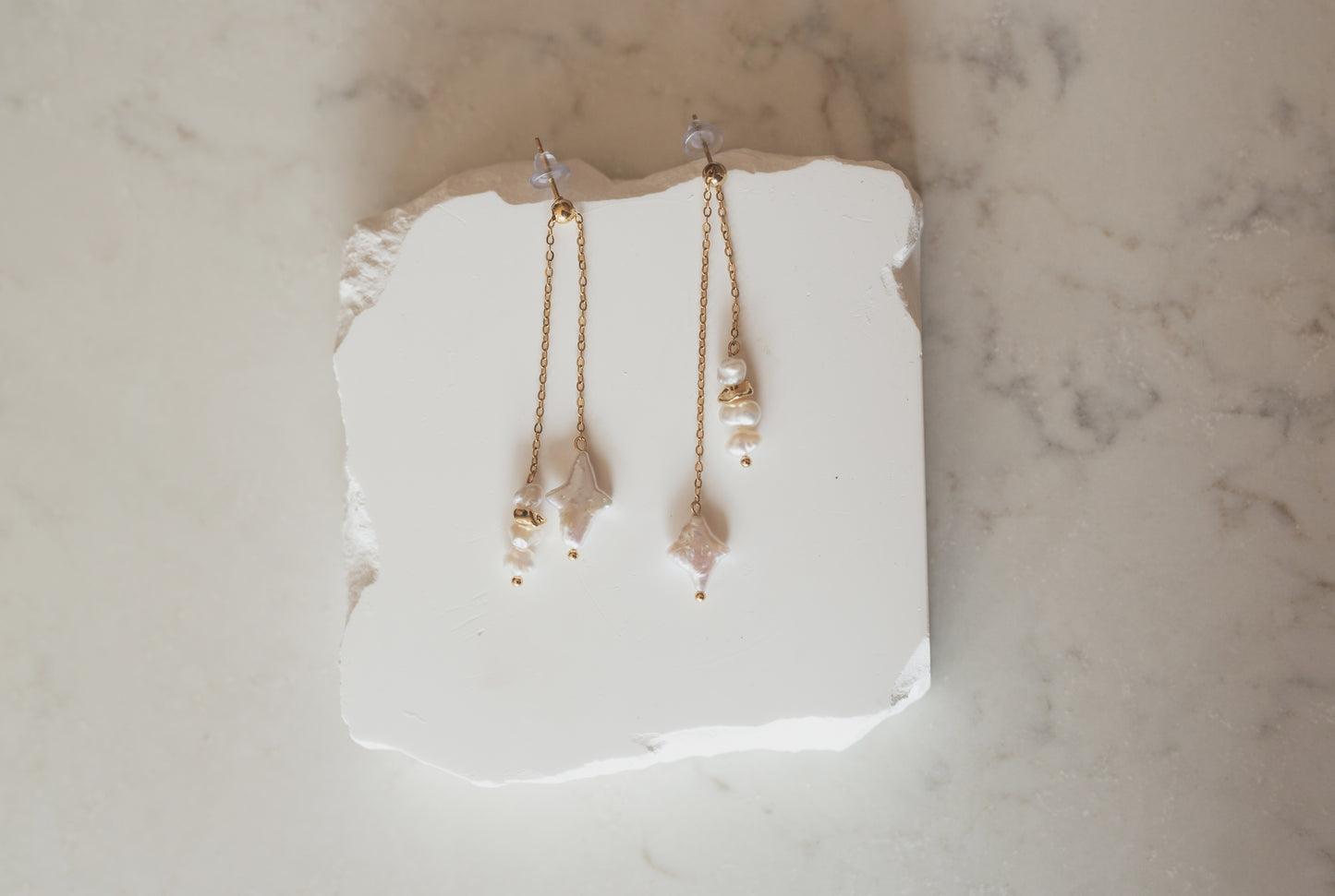 Estella Pearl Dangle Earrings