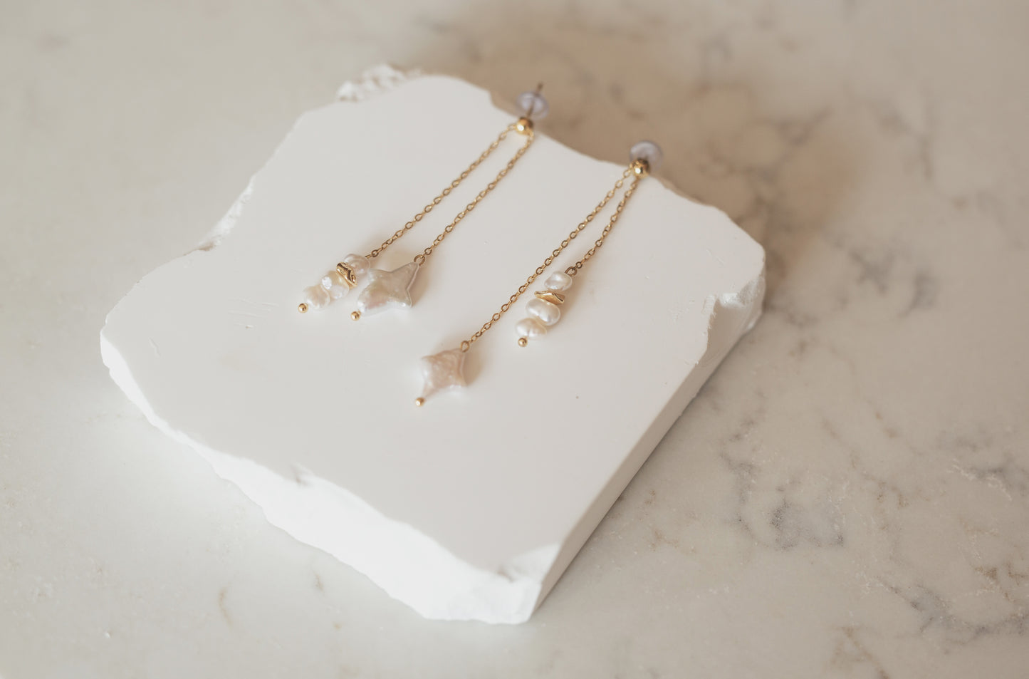 Estella Pearl Dangle Earrings